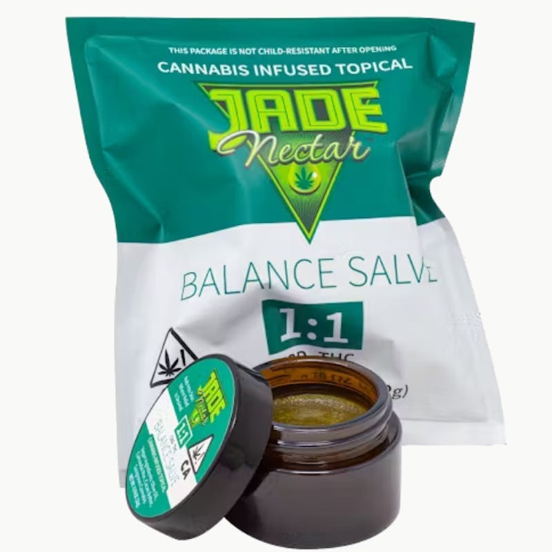 Jade Nectar - Balance Salve 1:1 THC:CBD - 1