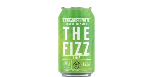 The Fizz - The Fizz Sparkling Water - Lime (10mg) - 1
