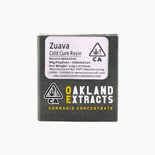 Oakland Extracts - Zuava | Cold Cure Rosin 1g - 1