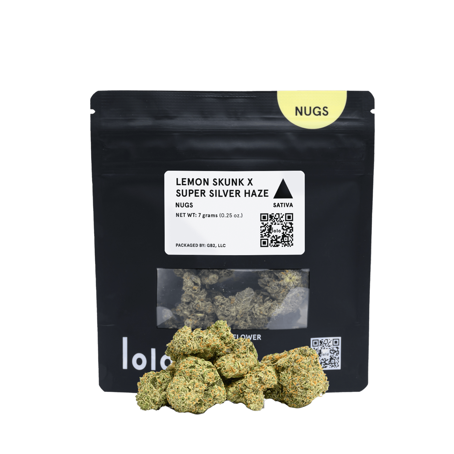 lolo - lolo | Lemon Skunk + Super Silver Haze | Indoor Nugs | 7g - 1