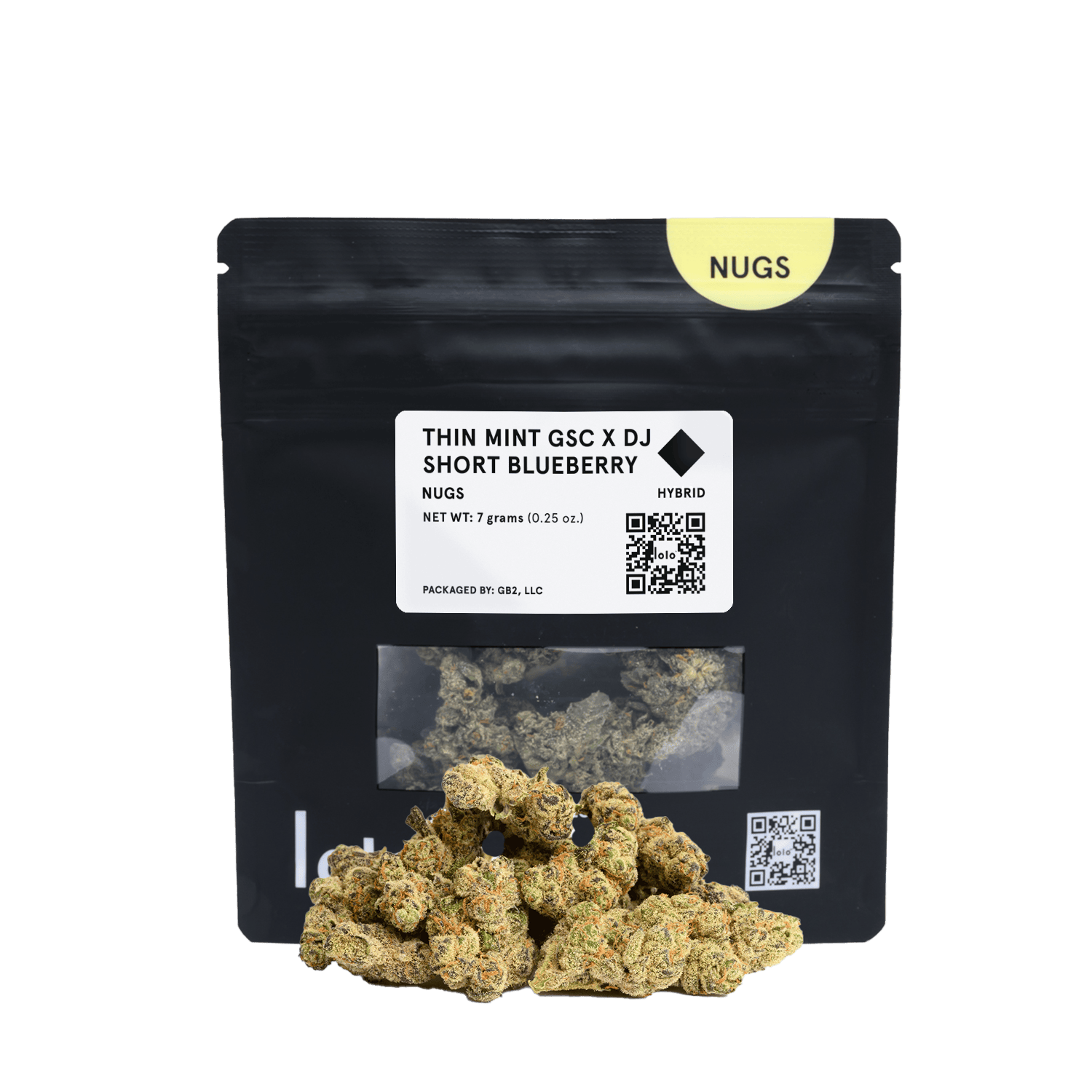 lolo - lolo | Thin Mint GSC + DJ Short Blueberry | Indoor Nugs | 7g - 1
