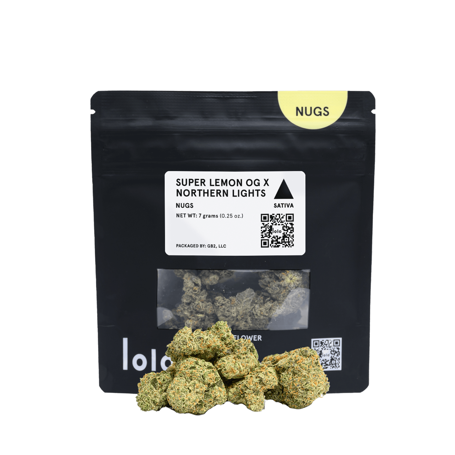 lolo - lolo | Super Lemon OG + Northern Lights | Indoor Nugs | 7g - 1