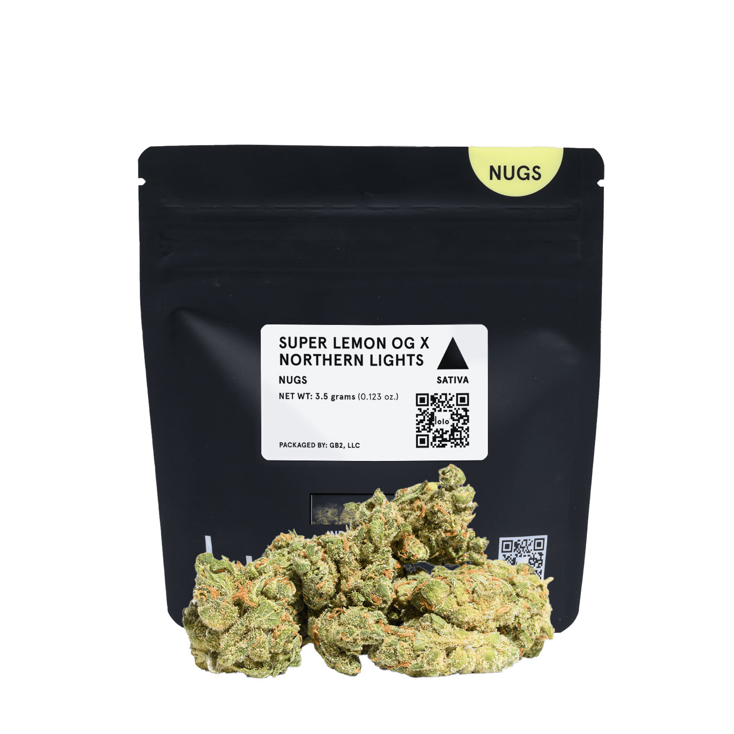 lolo - lolo | Super Lemon OG + Northern Lights | Indoor Nugs | 3.5g - 1