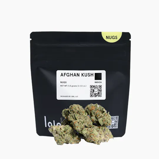 lolo - lolo | Afghan Kush | Indoor Nugs | 3.5g - 1