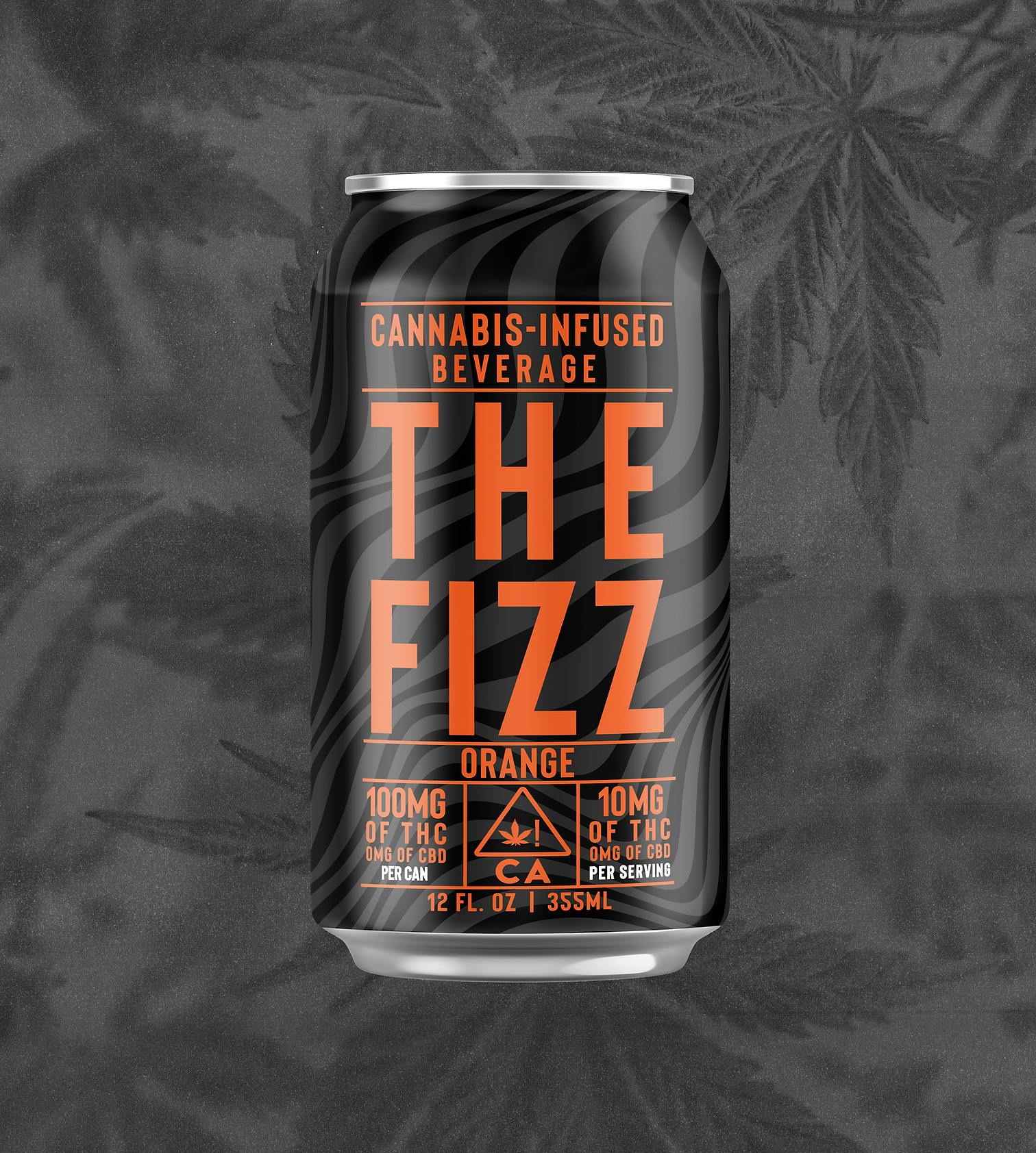 The Fizz - Orange – THC Beverage – 100mg - 1