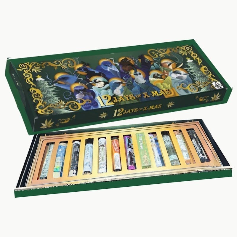 Moon Made Farms - The 12 Jays of Christmas 2025 – Rolling Papers – Box - 1