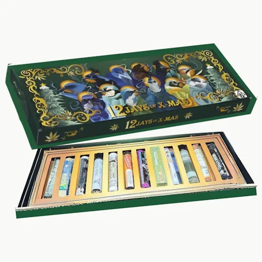 Moon Made Farms - The 12 Jays of Christmas 2025 – Rolling Papers – Box - 1