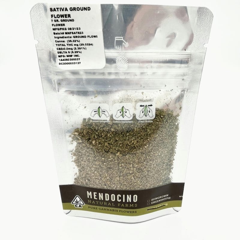mendocino natural farms - Mendocino Natural Farms - Megan Fox Pre-Ground Flower 7g - 1