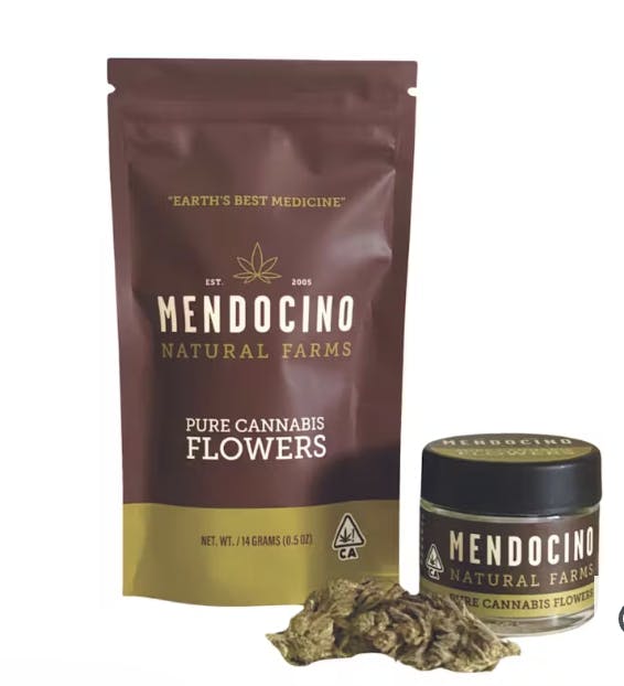 mendocino natural farms - Mendocino Natural Farms - Purple Pomegranate Flower 3.5g - 1