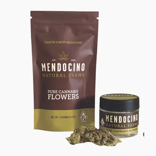 mendocino natural farms - Mendocino Natural Farms - Pink Runtz Flower 3.5g - 1