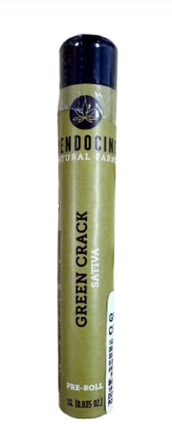 mendocino natural farms - Mendocino Natural Farms - Green Crack Pre-Roll 1g - 1