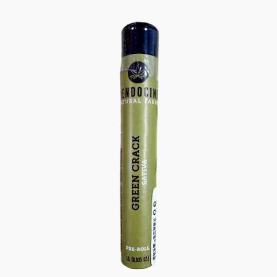 mendocino natural farms - Mendocino Natural Farms - Green Crack Pre-Roll 1g - 1