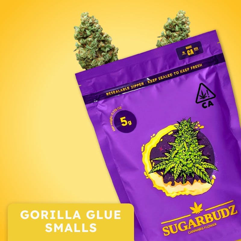 SugarBudz - SugarBudz - Gorilla Glue Smalls Flower 5g - 1