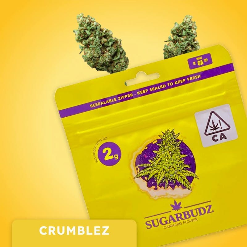SugarBudz - SugarBudz - Crumblez Flower 2g - 1