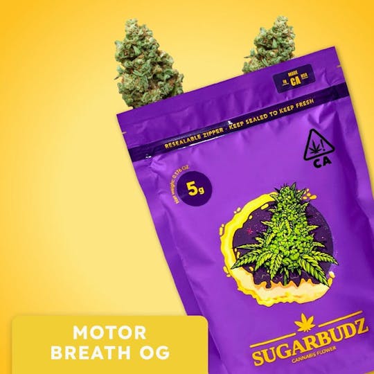 SugarBudz - SugarBudz - Motor Breath OG Flower 5g - 1