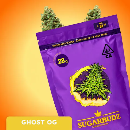 SugarBudz - SugarBudz - Ghost OG Flower 28g - 1