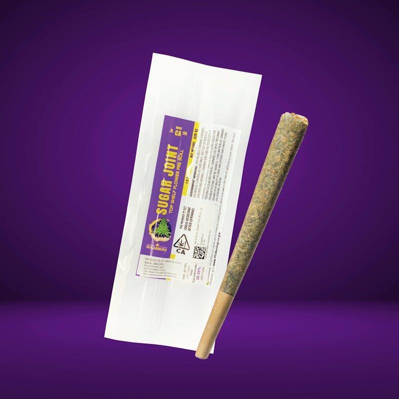 SugarBudz - SugarBudz - Sugarjoint House Pre-Roll 1g - 1