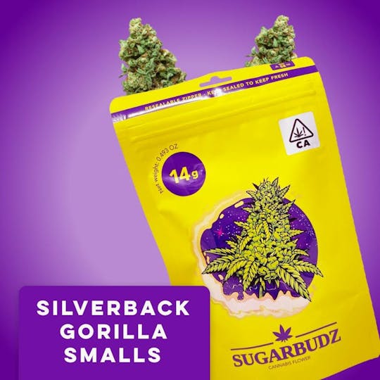 SugarBudz - SugarBudz - Silverback Gorilla Smalls Flower 14g - 1