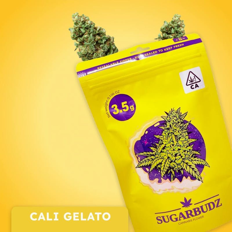 SugarBudz - SugarBudz - Cali Gelato Flower 3.5g - 1