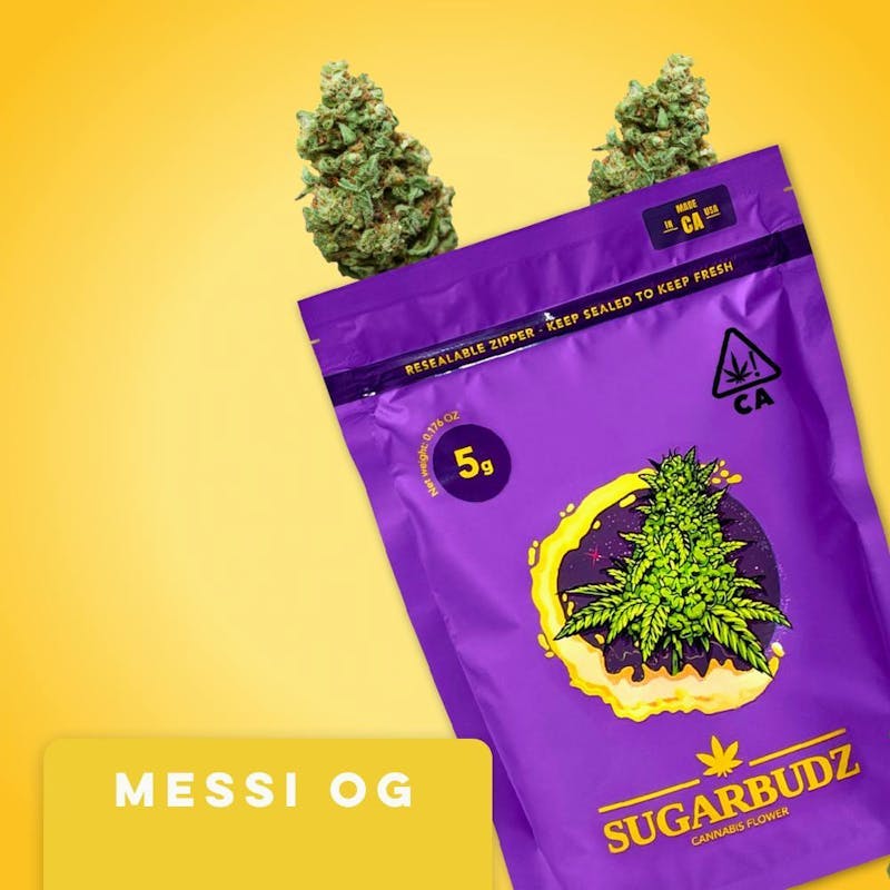 SugarBudz - SugarBudz - Messi OG Flower 5g - 1