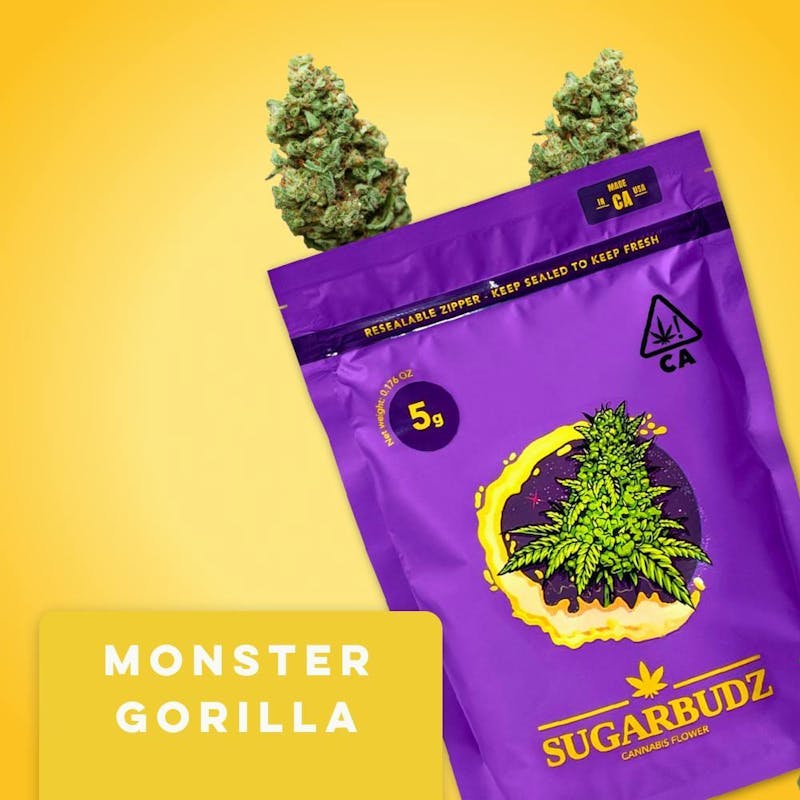 SugarBudz - SugarBudz - Monster Gorilla Flower 5g - 1