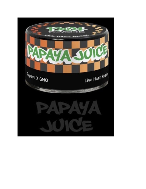 1904 Provisions - Papaya Juice | Live Hash Rosin 1g - 1