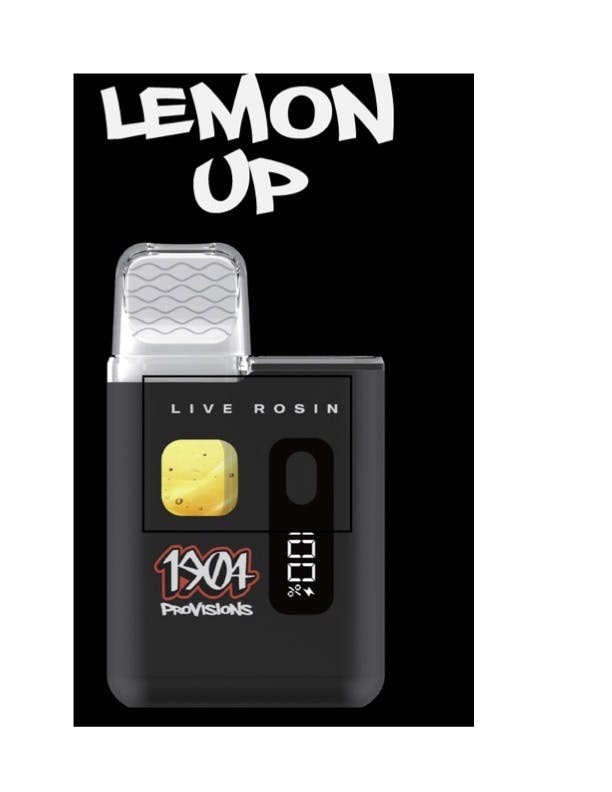 1904 Provisions - Lemon Up | AIO Rosin 1g Vape - 1