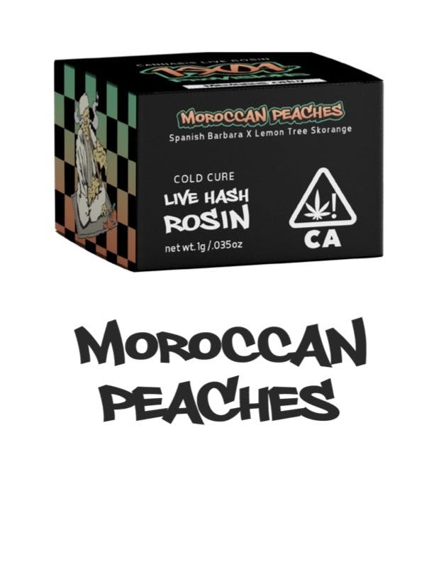 1904 Provisions - Moroccan Peaches | Live Hash Rosin 1g - 1