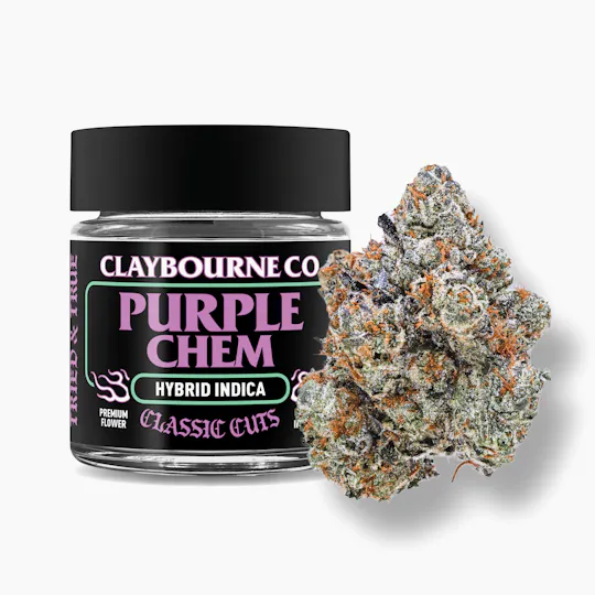 Claybourne Co. - Purple Chem (3.5g) - Classic Cuts - 1