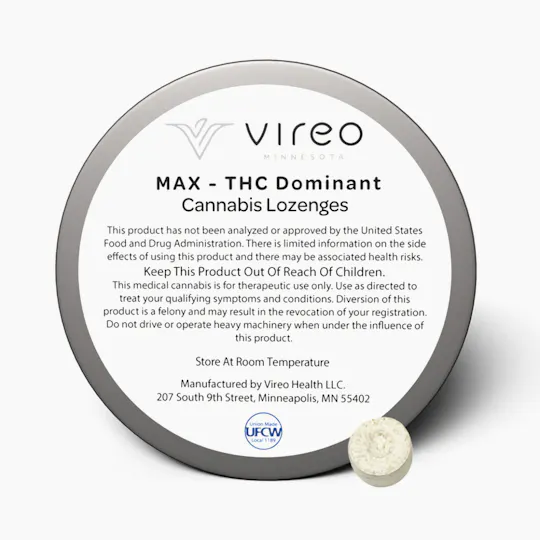 Vireo - Vireo | Cherry Max THC | Lozenges | 30pk - 1