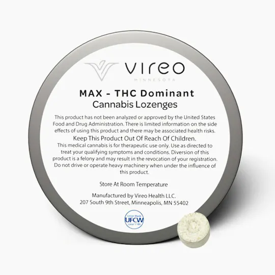Vireo - MAX | Cherry Lozenges | 1500mg | 30ct | 50mg/ea - 1