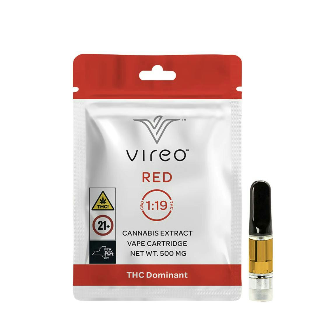 Vireo - Red | 19:1 THC:CBD Cartridge | 0.5g - 1