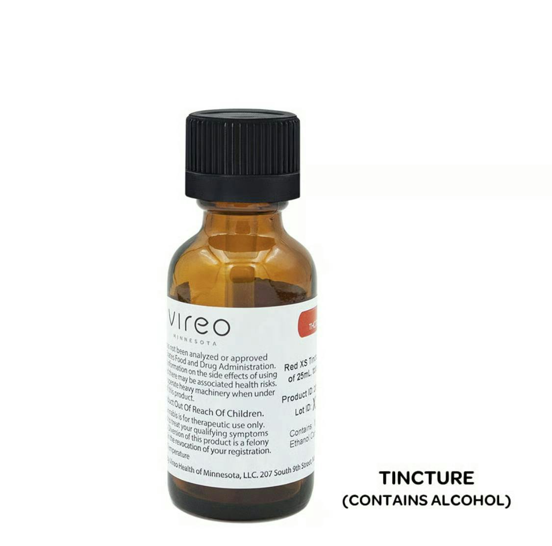Vireo - Red Extra Strength | 19:1 Tincture | 1250mg THC | 25ml - 1