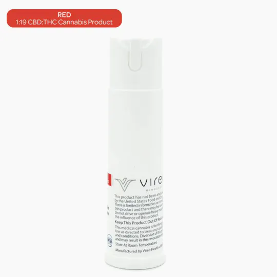 Vireo - Red | 19:1 Oral Spray | THC:CBD 142.5mg:8mg | 12.5ml - 1