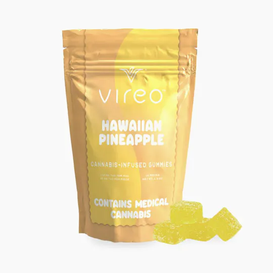 Vireo - Hawaiian Pineapple Gummies | 100mg | 10ct | 10mg/ea - 1
