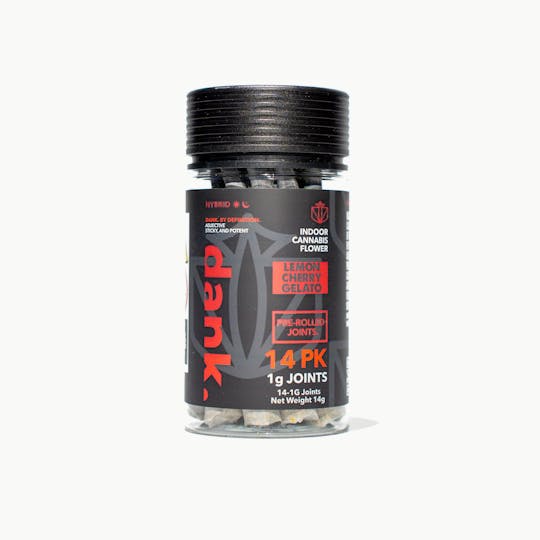 Dank By Definition - LEMON CHERRY GELATO (14 PACK PRE-ROLL) - 1