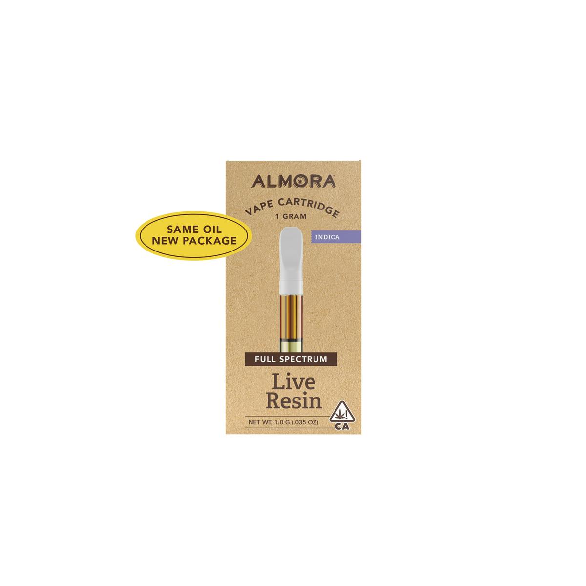 Almora - 100% Live Resin Dosi Punch Cartridge 1g - 1