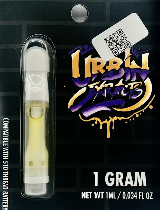 Urbin Extracts - Urbin Extracts - Big Detroit Energy Liquid Diamonds Cartridge 1g - 1