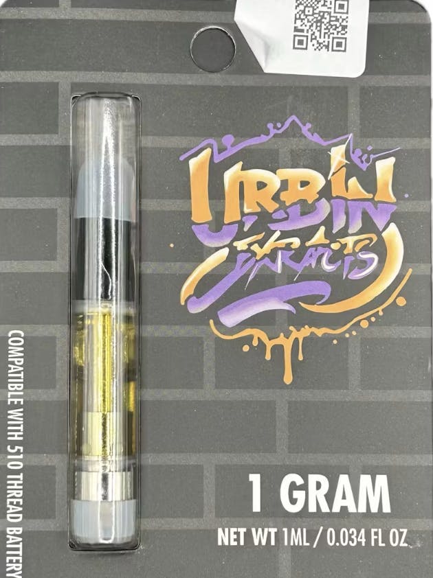 Urbin Extracts - Urbin Extracts - Orange Sherbert Liquid Diamonds Cartridge 1g - 1