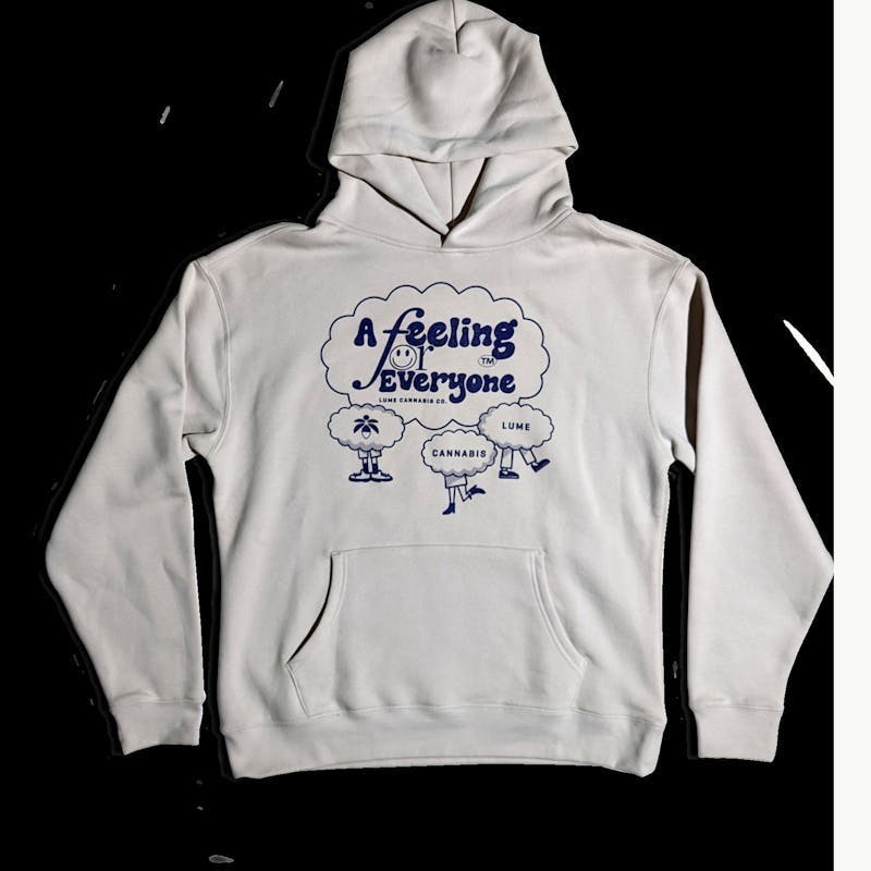 Lume Cannabis Co. - Hoodie – A Feeling for Everyone – Bone – L - 1