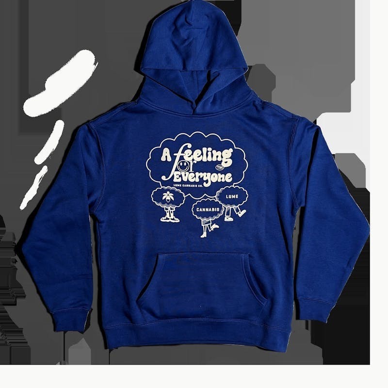 Lume Cannabis Co. - Hoodie – A Feeling for Everyone – Cobalt – XL - 1