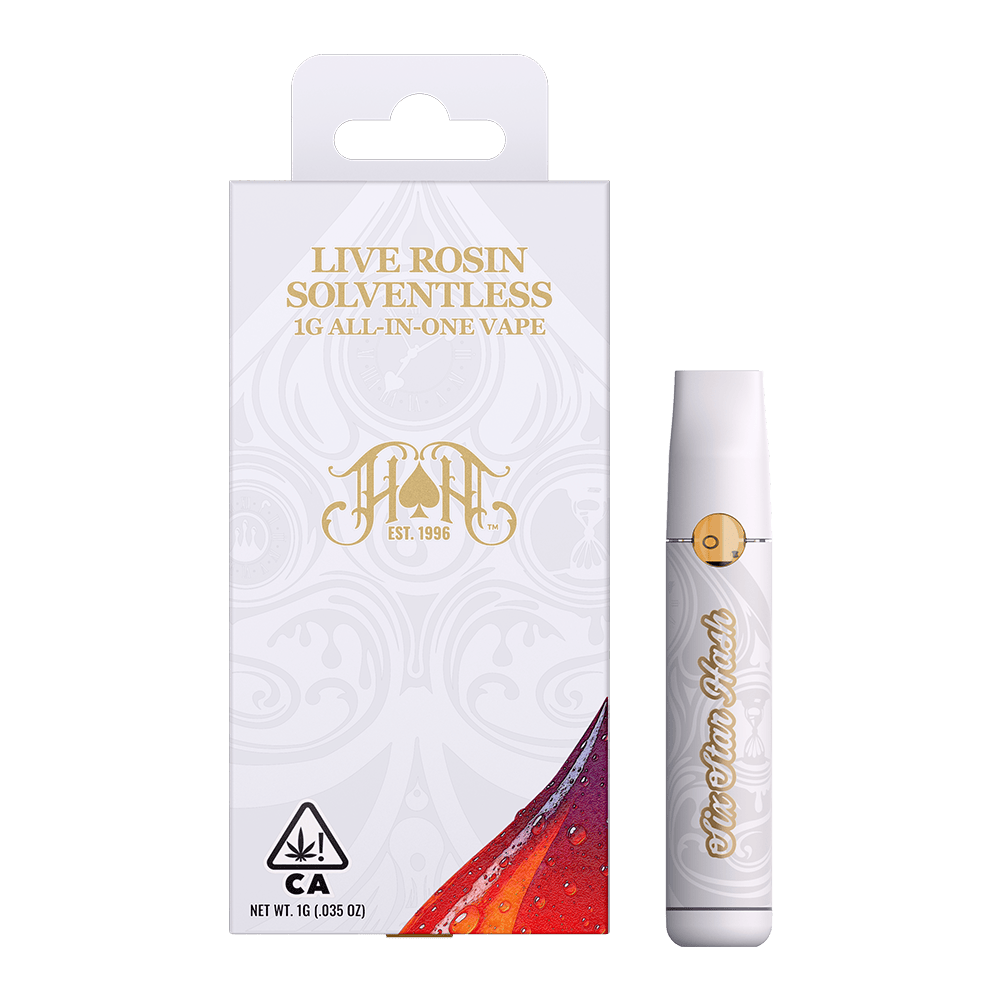 Heavy Hitters - Huckleberry Hill Farms: Paradise Rose Live Rosin AIO - 1g - 1