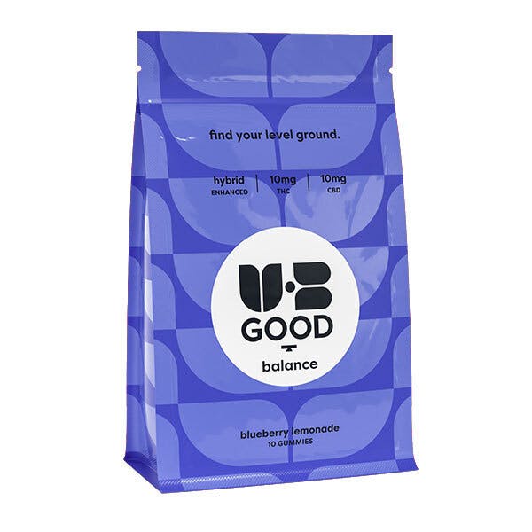 UB GOOD - UB Good | Blueberry Lemonade 1:1 | Balance Gummies | 10ct - 1