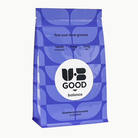 UB GOOD - UB Good | Blueberry Lemonade 1:1 | Balance Gummies | 10ct - 1