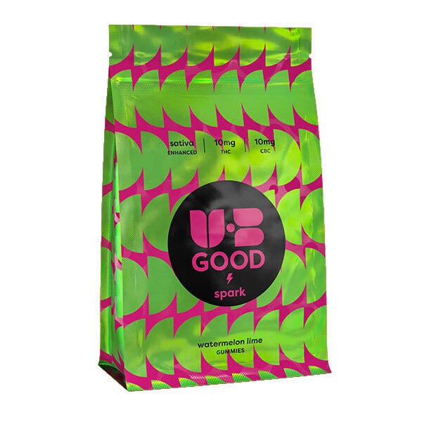UB GOOD - UB Good | Watermelon Lime 1:1 | Spark Gummies | 10ct - 1