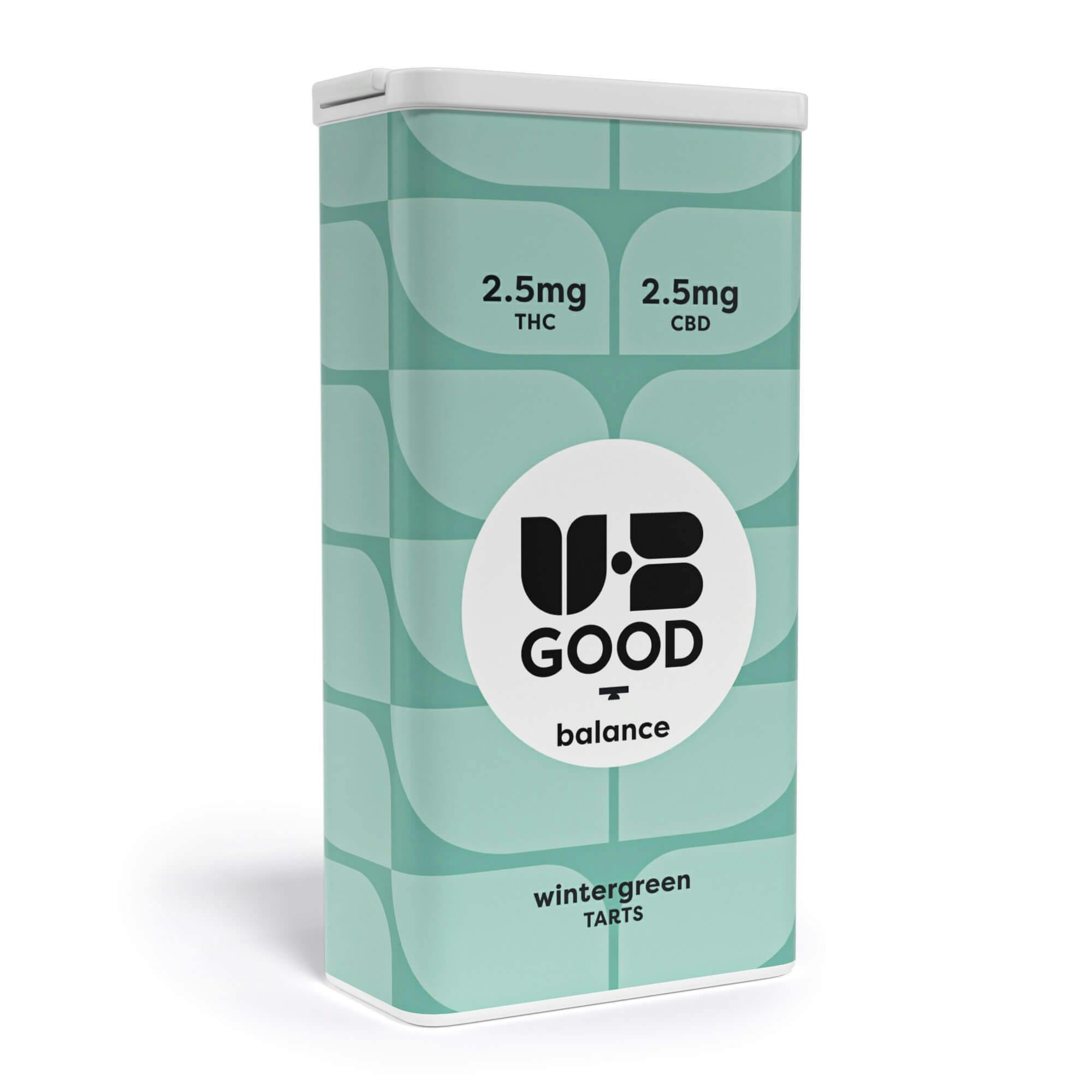 UB GOOD - UB Good | 1:1 Wintergreen Balance Tarts | 40ct - 1