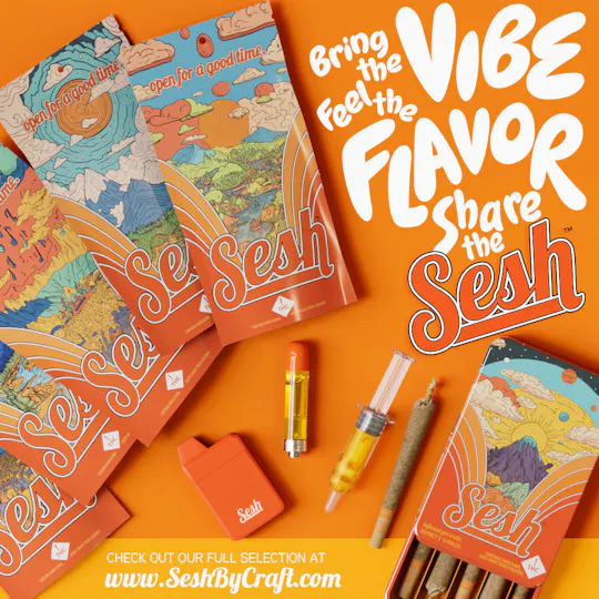 Craft Concentrates - Apricot Scone X Chem Rock Runtz - Infused Cone (0.75g) - by Sesh® - 1