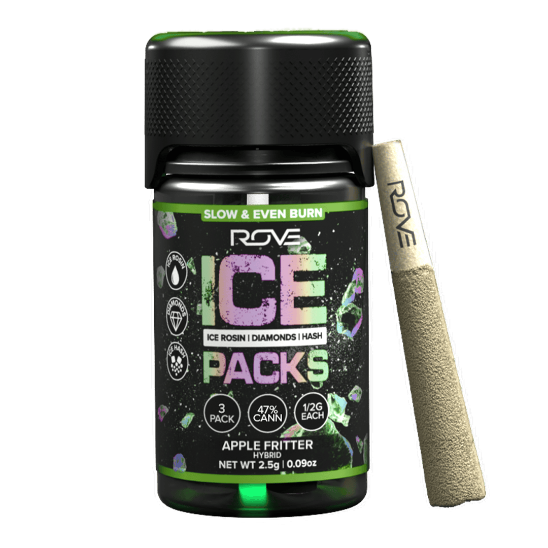 ROVE - Apple Fritter | Infused Ice Packs (Rosin, Hash, and Diamonds) | 3x 0.5g - 1