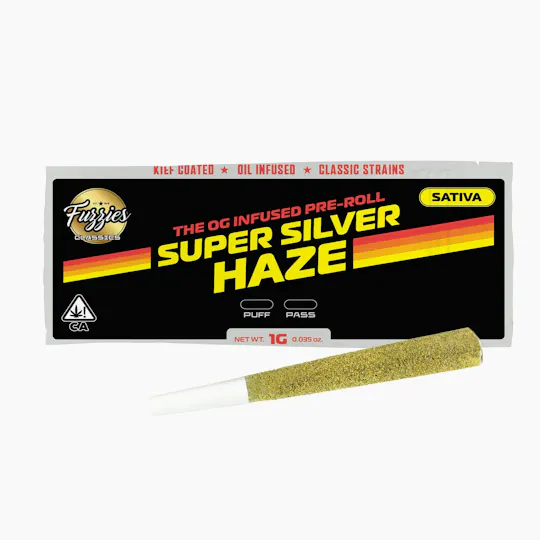 Fuzzies - Fuzzies | Classics | Super Silver Haze | Infused Joint | 1g - 1