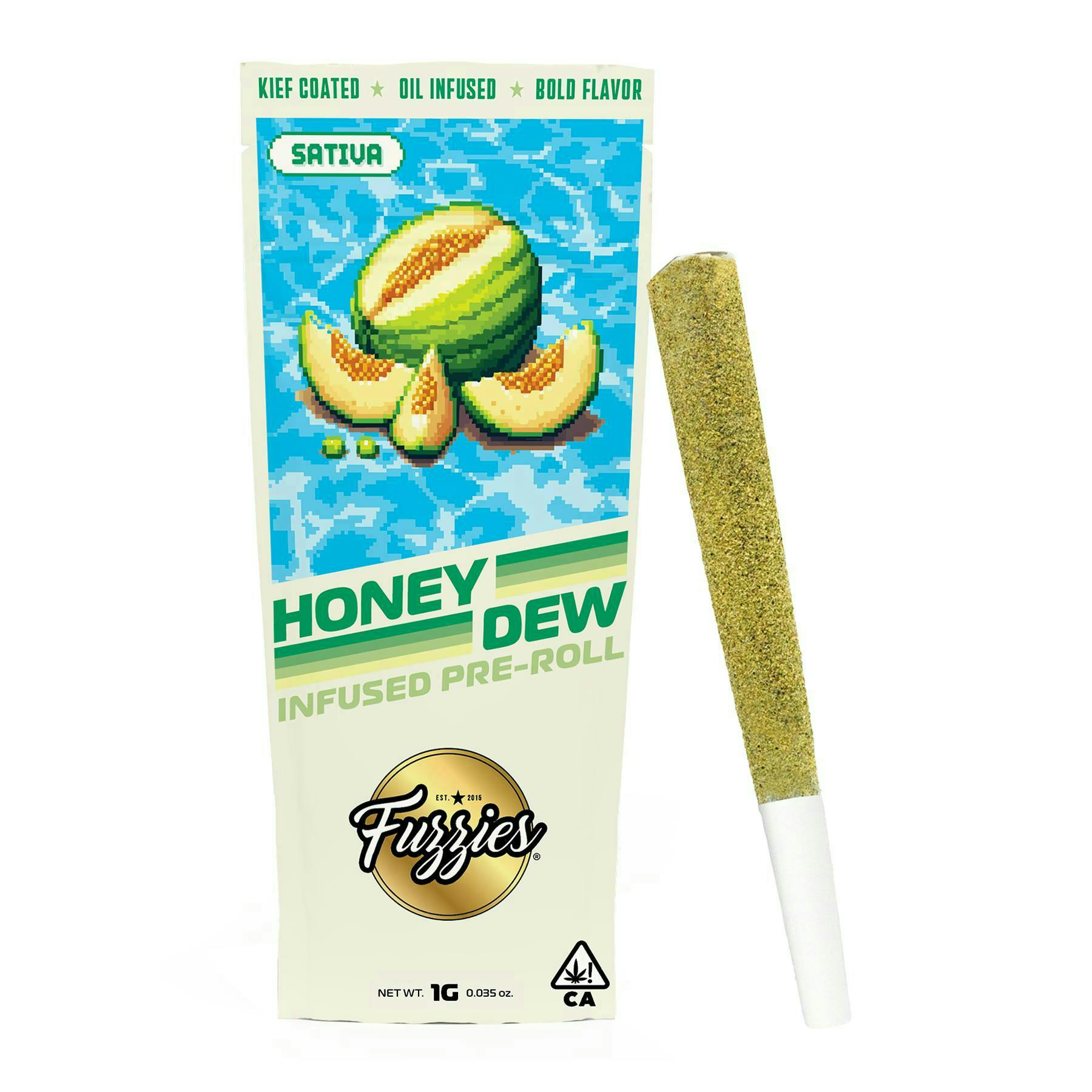 Fuzzies - Fuzzies | Originals | Honeydew | Infused Joint | 1g - 1